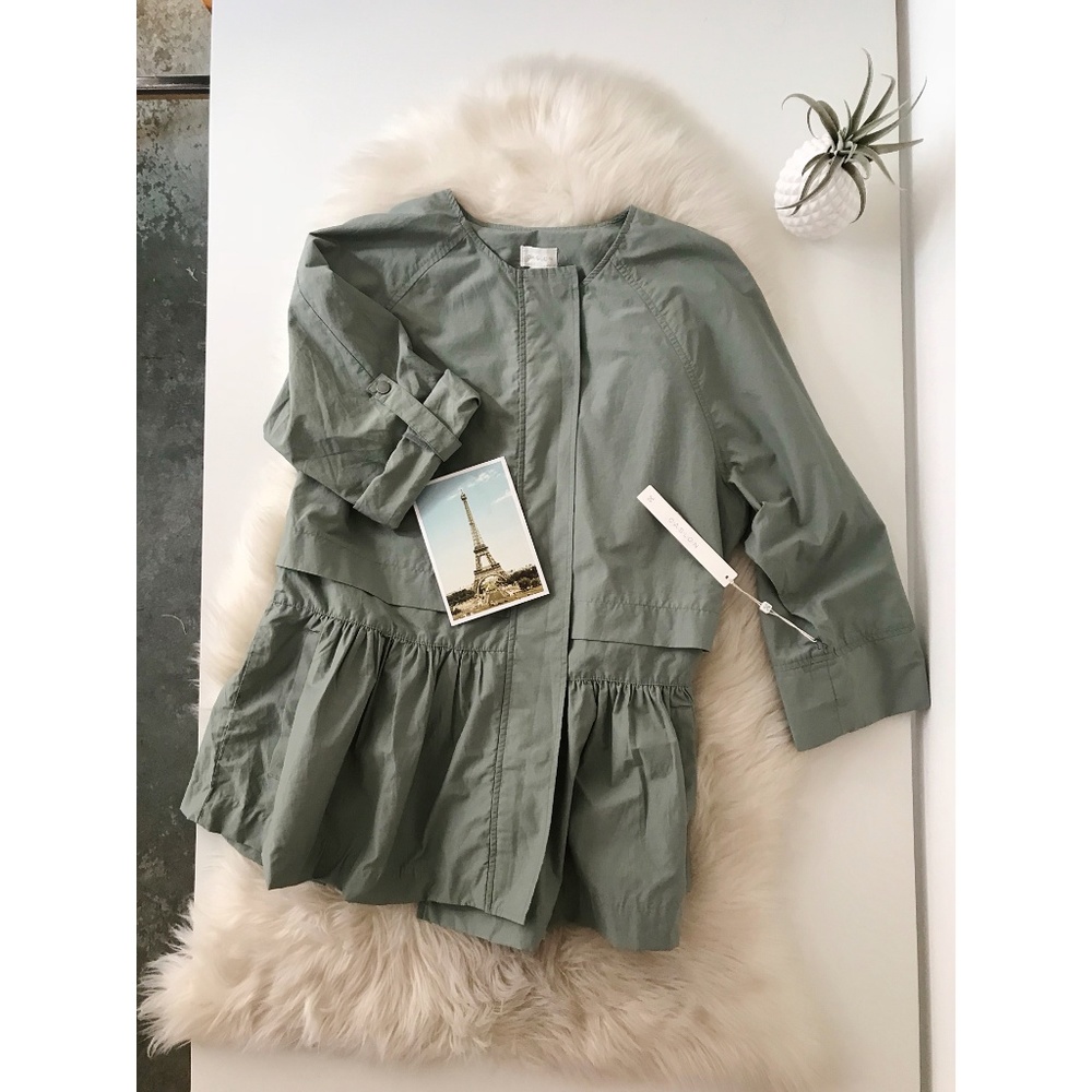 Caslon Peplum Utility Jacket